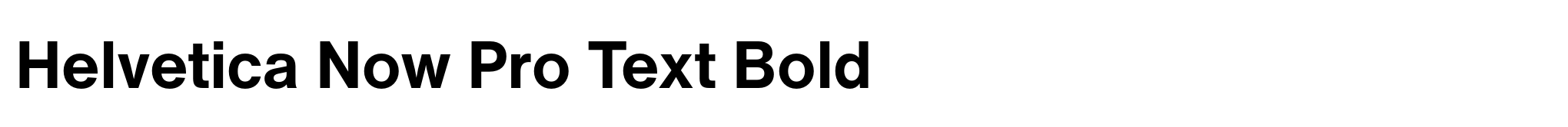 Helvetica Now Pro Text Bold image